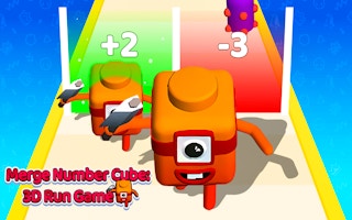 Image Merge Number Cube 3d Run Game