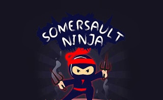 Image Somersault Ninja-Samurai Ninja Jump